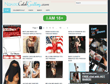 Tablet Screenshot of nakedcelebgallery.com